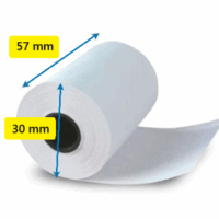 papírszalag 57mm x 30mm