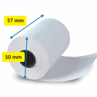 papírszalag 57mm x 50mm